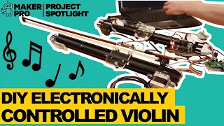 DIY Electronically Controlled Violin