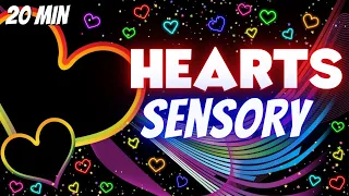 Sensory Videos for Autism Hearts Blissful Music to Have a Happy Day