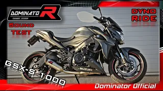 Suzuki GSX-S 1000 2020 💥 Dyno 🔥 Pure Sound 🔊 Dominator Exhaust 🎧HQ Sound 🇵🇱⚡Exhaust Compilations