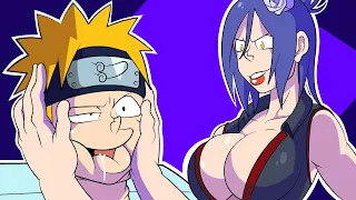 Skibidi NARUTO Toilet 6 | KONAN x SHIZUNE (naruto parody)