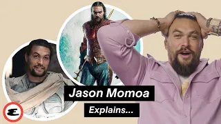 Jason Momoa Talks Aquaman & Buddy Cop Movie With Dave Bautista | Explain This | Esquire