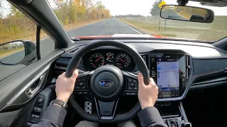 2022 Subaru WRX GT - POV Test Drive (Binaural Audio)