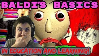 Baldi's Basics In Education and Learning | WARNING HORROR GAME! | The Frustrated Gamer