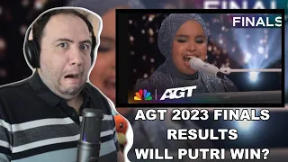 LIVE AGT 2023 FINAL RESULTS - Putri Ariani Support! TOP 3