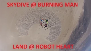 Come & Fly over Burning Man Caravansary 2014 HD