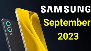 Samsung Top 5 UpComing Mobiles September 2023 ! Price & Launch Date in india