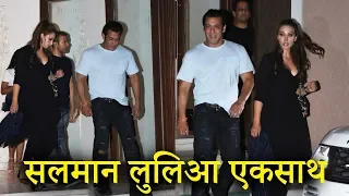 Salman Khan And Iulia Vantur Spotted At Arbaaz Khan’s Grand House Party