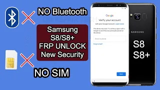 SAMSUNG GALAXY S8/S8+ FRP Bypass/Google Account Remove Android 9.0 Without SIM - NO Windows Pin -New