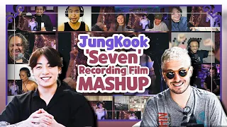 Jung Kook "Seven" Recording Film Reaction Mashup