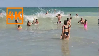 🌞Costinești în valuri 4k 25 august 2020 / Black Sea