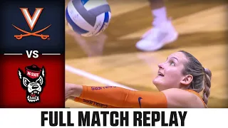 Virginia vs. NC State Full Match Replay | 2023 ACC Volleyball