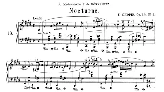 F. Chopin - Nocturne Op. 62 no. 2 in E major