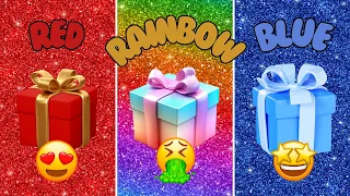 Choose Your Gift🎁Red, Rainbow or Blue Edition