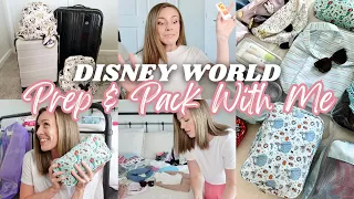 PREP & PACK for Disney World! ✨ Summer Must Haves, Packing Organization, & Disney Makeup | 2024