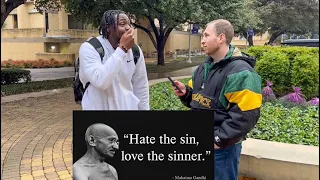 Christians think Gandhi quote is from the Bible