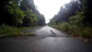 Abandoned PA Turnpike part 6 Riding from Sideling Hill Tunnel to the eastern ending.