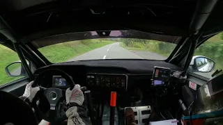 Rally Vsetín 2023 - RZ 6 crash
