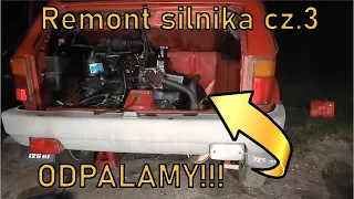 Składam silnik Fiata 126p po remoncie. Odpali?