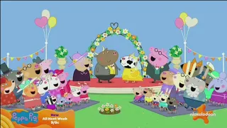 Peppa Pig Wedding Week Promo - Spring March 25, 2024 (Nickelodeon U.S.)