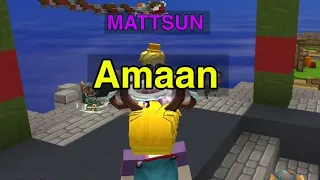 MATTSUN vs Amaan BG 🥵 (Blockman GO)