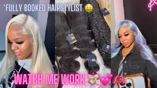 Come To Work With Me As A 6 Figure Hairstylist/Salon Owner 💖💰🔥