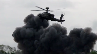 Apache Helicopter Display RAF Cosford 2015