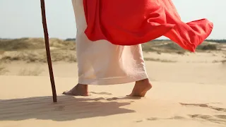 Desert Wind Sounds Blowing Across Sand Dunes - 4K Nature Soundscapes