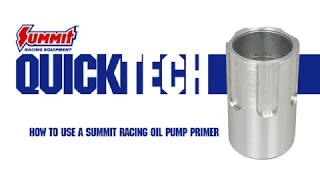 How to Use an Oil Pump Primer to Prime Your LS