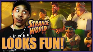 It Looks *STRANGE* ! Strange World  Teaser Trailer REACTION! | Disney