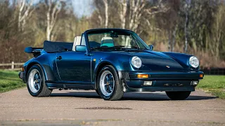 1989 Porsche 911 930 Turbo Cabriolet