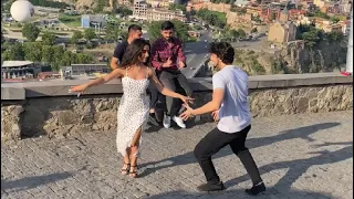Девушки Танцуют Бомба Взорвали Тбилиси Georgian Dance Lezginka ALISHKA Salam 2023 Лезгинка Салам