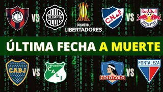 COPA LIBERTADORES: PROBABILIDADES de clasificar a OCTAVOS DE FINAL