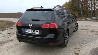 2016 VW Golf VII Variant 1.2 TSI (110 HP) TEST DRIVE