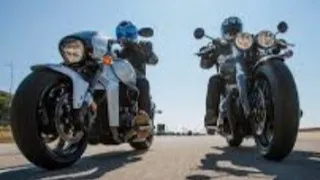 Who wants some of this Suzuki Boulevard M-109R vs  Harley Davidson