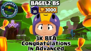 World Record 3K Trophies With Bea @BAGELZ BS Congratulations 🎉 In Advanced | CLASH STARS | #SHORTS