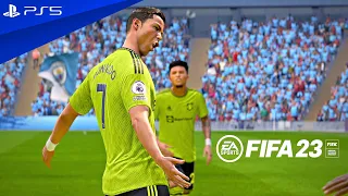 FIFA 23 - Man City vs. Man United - Premier League 22/23 Full Match at Etihad - PS5 Gameplay | 4K
