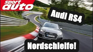 Audi RS4 Avant (B9) Nordschleife Hot Lap 7.58,52 min - sport auto Supertest