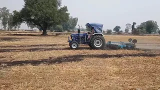 Farmtrac 60 Power max with Harrow 10×10