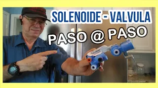 👉👉 REFRIGERADOR NO HACE HIELO (2da Parte) COMO CAMBIAR VALVULA de AGUA refrigerador [PASO @ PASO]