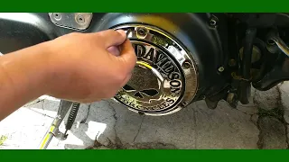 Como ajustar clutch de sportster 883/1200