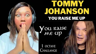 FIRST TIME REACTING TO | TOMMY JOHANSSON - YOU RAISE ME UP