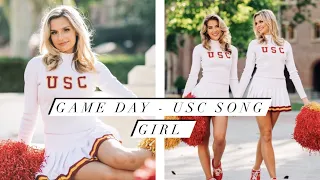 Game Day as a USC Song Girl