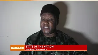State Of The Nation: Handling Of Insecurity