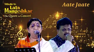 Aate Jaate • Lata Mangeshkar & SP Balasubhramanyam • The Queen In Concert • An Era In Evening • 1997