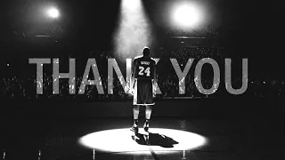 Kobe Bryant Tribute - Hall Of Fame - Thank you! HD