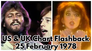 US Billboard & UK Singles Charts for the week of 25 February 1978