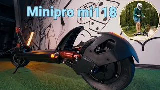 Обзор комфортного электросамоката Minipro mi118