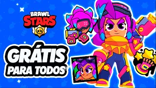 NOVA SKIN MÍTICA GRÁTIS PRA TODO MUNDO! STARR DROPS, PINS e MUITO + SAIBA COMO GANHAR no BRAWL STARS