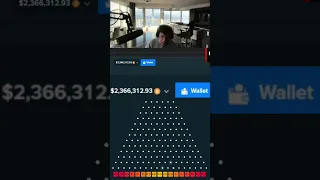 TrainwrecksTV 2.3mil Hit On Plinko #shorts