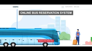 Online Bus Reservation System PHP Project with Source Code